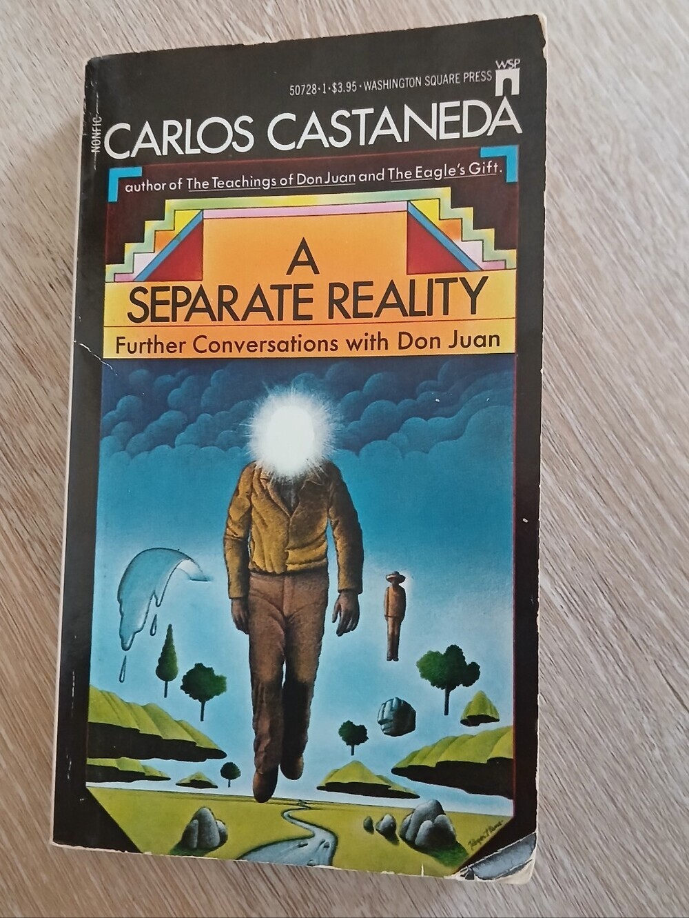 Carlos Castaneda "A Separate Reality" Paperback Pocket Books 1972 Price $3.95